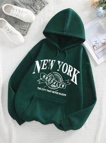 INAWLY Sudadera casual minimalista para mujer, para uso diario
