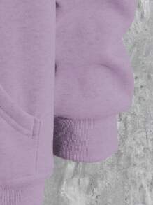 Manfinity Hypemode 男士休闲拉链前口袋连帽衫，日常穿着