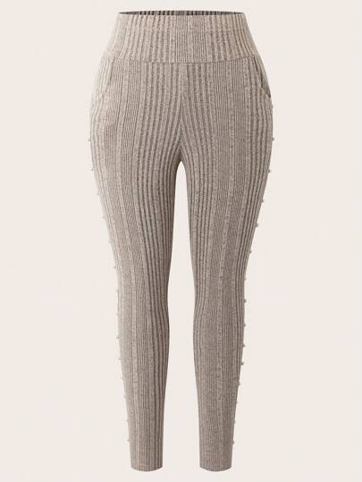 Calvaya Plus Size Women Slim Fit Fluffy Lined Leggings