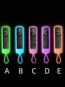 1 Stück wasserdichte, strapazierfähige Stofftasche zur Aufbewahrung und Organisation für Alexa Voice Remote L5B83H L5B83G P4C6EN H69A73 E4GE9R, passend für Fire TV Remote, nicht für Insignia, Pioneer, Hisense Fernbedienungen, Reise, Heim- und Bürozubehör, Schwarz Grau - Mehrfarbig - Übersicht 1