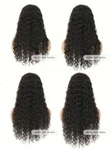 V-deel Water Wave Menselijk Haar Pruiken 10-28 Inch Geüpgraded U-deel Menselijk Haar Pruik Minimaal Laat Uit Geen Naai In Geen Lijm V-vorm Clip In Half Pruik Beginnersvriendelijk