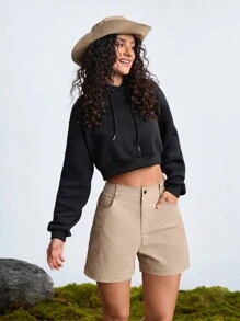 In My Nature Pantalones de senderismo/camping/desplazamiento urbano para mujer, desmontables y de dos secciones