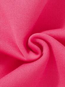 Young Girl And Young Girl 2pcs/Set Casual Pullover Hoodie + Pants Outfit, Multi-Color, Mix & Match, Suitable For Layering With Jackets, Coats, Daily Wear