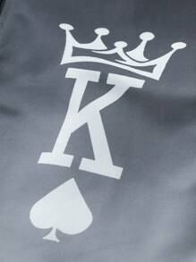 Manfinity Homme Áo khoác nam có khóa kéo, Thường ngày & Thời trang, Trang phục hàng ngày - Xám - Xem 6