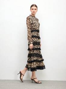 CUCCOO BIZCHIC 杏色金属尖头小猫跟女凉鞋情人节春假复活节 - 咖啡棕 - 查看 10