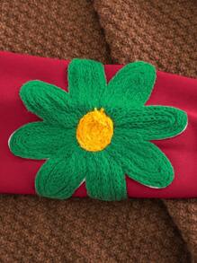 Áo nỉ cổ tròn in hoa 3D nhiều màu cho bé gái tuổi teen (Tween Girl) cho mùa thu - Màu Đỏ Sâu - Xem 6