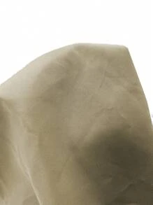 Chiquease 法式休闲军绿色女式风衣夹克，秋季 - 軍綠色 - 查看 8