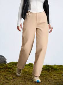 In My Nature In My Nature Dames Outdoor Wandelen, Kamperen, Reizen Warme Thermische Gevoerde Broek Voor Stedelijk Woon-werkverkeer