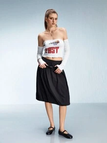 CUCCOO GRLICON 女士 Y2K 风格平底鞋，适合朋克、骑行者、酷女孩、万圣节、圣诞节、派对装扮 - 黑色 - 查看 5