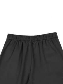 Manfinity Mode Men Slant Pocket Suit Pants Without Belt