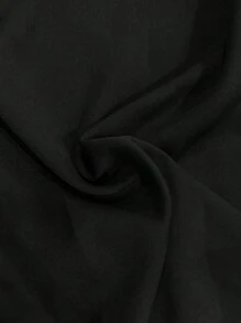 Calvaya Plus Size Notched Collar Long Sleeve Blazer Jacket Graduation,Back To School,Teacher Outfits For Women - Black - View 6
