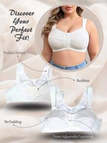 Plus Size Front Closure Lingerie (Wedding Season)