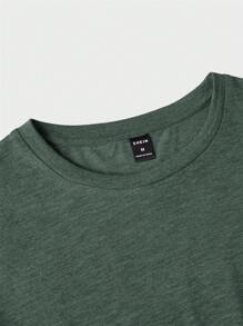 Manfinity VCAY Men Crew Neck Long Sleeve Simple Casual Tops