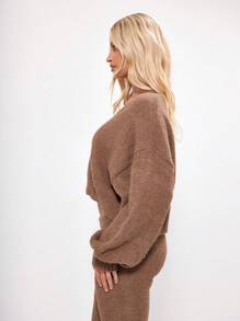 Musera Sport Slouchy Button Up Cardigan ,Padel, Tennis, Pickleball Evening Party Elegant Christmas