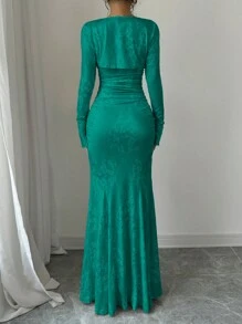 Elenzga Women's Lace 2 In 1 Set (Random Cut)