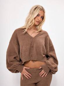 Musera Sport Slouchy Button Up Cardigan ,Padel, Tennis, Pickleball Evening Party Elegant Christmas