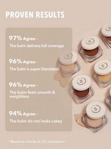 SHEGLAM Foundation Met Volledige Dekking Balsem-Chantilly Langdurige, Vlekkeloze, Hydraterende Foundation Olie-Controlerende Kleurcorrector Concealer Porieloze Dekking Vlekvrije, Niet-Vette, Niet-Klonterende, Gladder Uitziende CrèMefoundation -Uitverkoop Kerstcadeau Foundation Afstuderen Verjaardag Vakantie Zomer Herfst Y2K Chique Mode Vrouwen Make-Up Cosmetica Feest Strand Reizen Kamperen Buiten School Campus Uitstapje Festivals Decoratie Cadeau Geschenk Roos Meisje Cosplay Beste Kleur Charme Sfeer