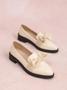 CUCCOO CURVES Oxfords de plataforma de ancho extra con suela gruesa, punta puntiaguda, boca profunda, cordones y estilo inglés para mujer, adecuados para todas las estaciones, talla grande