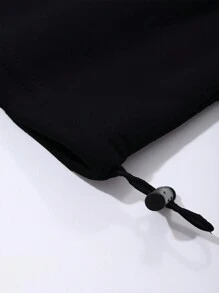 DAZY 男士纯色斜口袋宽松阔腿运动裤男士慢跑裤