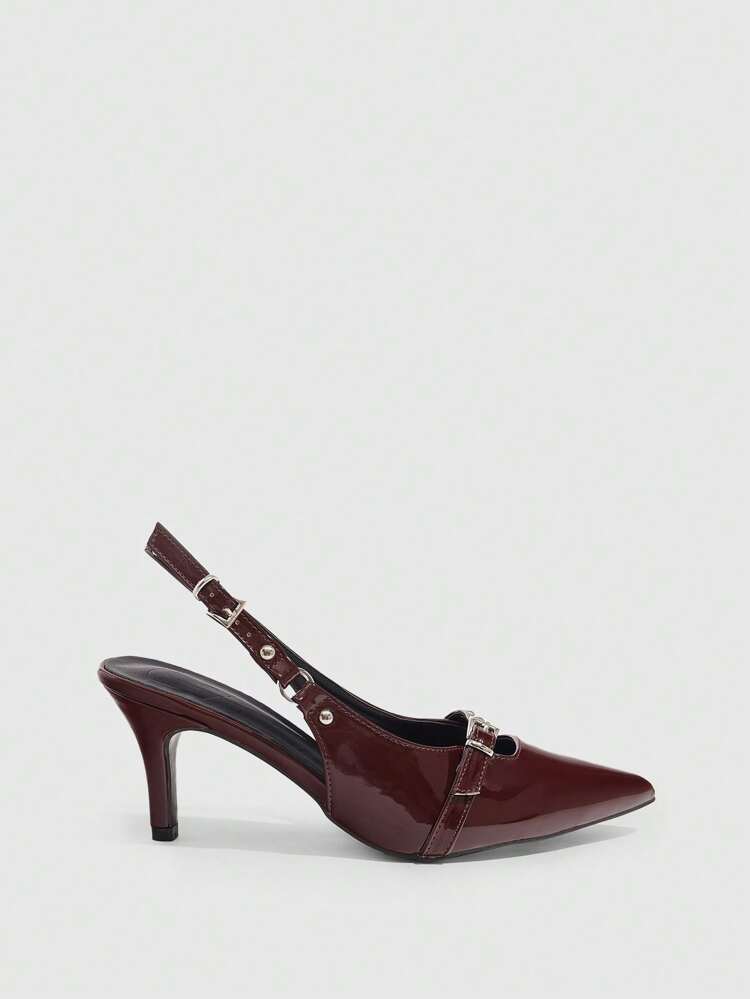 CUCCOO GRLICON Women's Y2K Punk Style High Heel Pumps, Suitable For Motorcycle, Cool Girl, Halloween, Christmas, Party Outfits