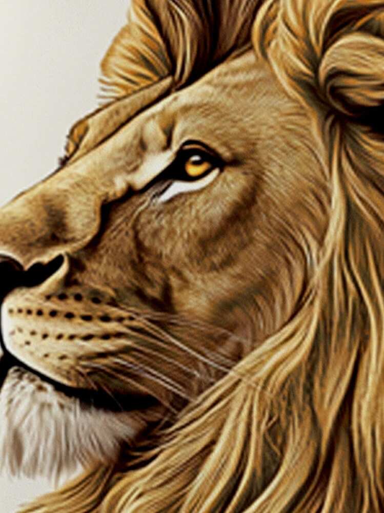 Manfinity Roughcore Sudadera con capucha ajustada para hombre con estampado gráfico de rey bestia en todo el diseño, con forro térmico. Un gran regalo para el novio. Sudadera con capucha con estampado gráfico de león colorido vintage de manga larga, para otoño e invierno - Blanco - Añade 2