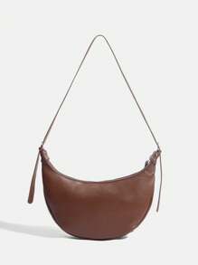 SHEIN ICON Bolso cruzado para mujer, bolso de hombro, bolso hobo, a la moda, personalizado, sencillo, versátil, de calle, dulce y genial para chicas, chicas calientes, estilo Y2K, retro, con remaches, vintage, adolescentes, estilo universitario, para la escuela, la universidad