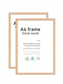 2 piezas de marcos de fotos de madera con respaldo de patrón argyle, decoración artística para colgar en la pared y colocar sobre la mesa, decoración del hogar para el día de San Valentín, boda de San Valentín, cumpleaños