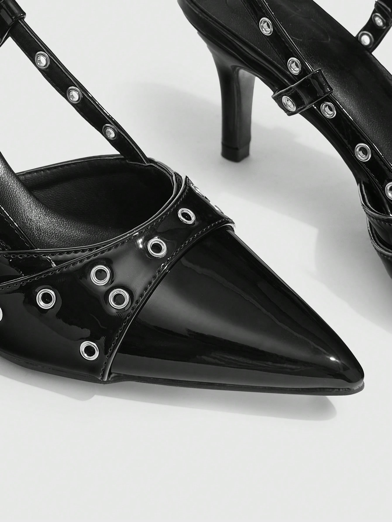 CUCCOO GRLICON Damen Y2K Punk Stil High Heel Pumps, geeignet für Motorrad, coole Mädchen, Halloween, Weihnachten, Party Outfits
