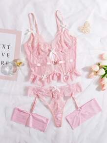 Classic Sexy Eenkleurig Dames sexy lingerie Uitgeknipt Boog
