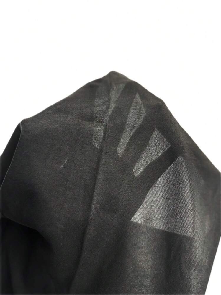 Firerie Blusa de manga de murciélago sólida para mujeres trabajadoras, blusas de manga corta - Negro - Añade 7