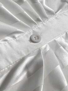 Maweii Plus Size Solid Color Shirt Style Bodycon Dress Maxi Women Outfit - White - View 6