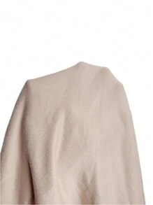 SHEIN Frenchy Boat Neck Ruched Front Tee