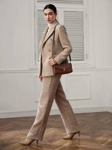 MOTF PREMIUM 1PC WOMEN'S FASHIONABLE VERSATILE MINIMALIST CASUAL CLUTCH BAG - Coffee Brown - View 8