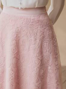 MOTF PREMIUM MESH ELASTISCHE TAILLE ROK
