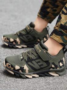 Casual Fashionable Lightweight, Durable, Breathable & Comfortable Athletic Sneakers Suitable For Outdoor, Slip-Resistant, For Youth