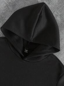 Manfinity EMRG Men's Casual Hooded Sweatshirt, Simple And Fashionable For Daily Wear, Religious Hoodies, For Fall Winter