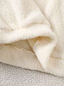 Tween Girl Autumn/Winter Cozy Fleece Top And Plaid Fleece Pants Loungewear Set, Fashionable And Versatile