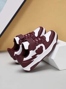 Kids Girls Low-Top Sneakers, Classic Fashion Cool Skate Shoes, Non-Slip Durable Soles, Suitable For Daily Wear, Casual, Travel, School, Autumn/Winter - Multicolor - View 2