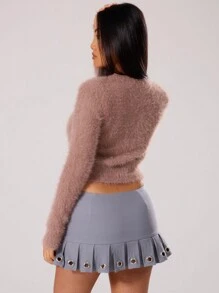 MUSERA Fluffy gebreide cardigan