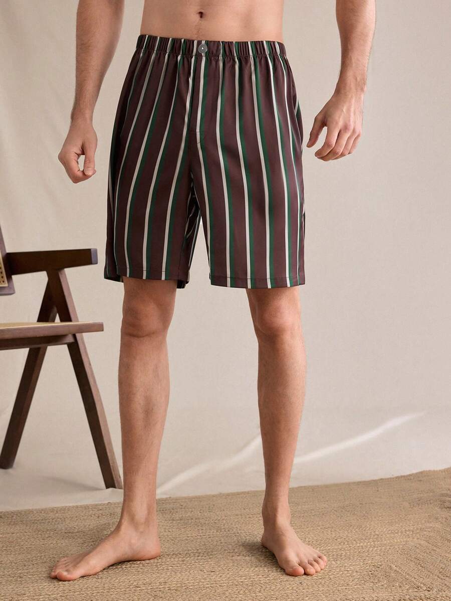 EverLounge 男士条纹休闲家居裤，时尚百搭，适合日常穿着