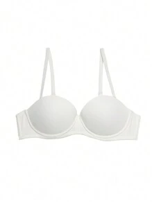 Solid Underwire Bra