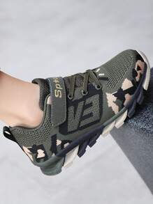 Casual Fashionable Lightweight, Durable, Breathable & Comfortable Athletic Sneakers Suitable For Outdoor, Slip-Resistant, For Youth