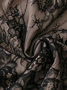 SHEIN LUNE 1pc Women's Solid Color Lace Fabric Regular Fit Elegant Basic Camisole Top