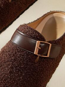 Solecia Women's Casual Versatile Simple Flats Shoes For Christmas And New Year Holiday Vibe Fall And Winter