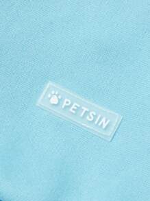 PETSIN 1PC Pet Dog Mint Green Yellow Orange Color Block Pullover Hoodie With Raglan Sleeve, Casual Design - Multicolor - View 7