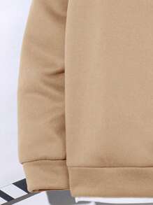 SHEIN Tween Boy Casual 2 In 1 Sweatshirt And Sweatpants Set
