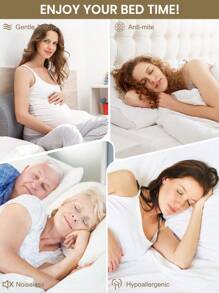 1pc Solid Comforter, Bedding, Solid Color Bed Comforter, Cozy And Comfortable Bedding, Soft And Warm Home Textile, Lightweight And Breathable Bedding Comforter, All Seasons Duvet Insert, Fits For All Size Beds - Twin, Full, Queen, King Size, Suitable For All Seasons, Bedding Gifts, Machine Washable, Pillow And Pillowcase Not Included, Back To School Season,Fall Decor,Autumn Decor,Room Decor