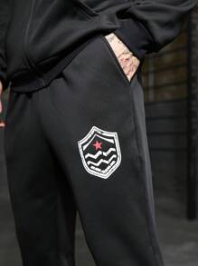 Gym Rark Conjunto deportivo de sudadera con capucha y pantalones a rayas estilo novio con forro térmico para gimnasio - Multicolor - Ver 9