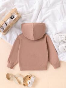 Baby Jungen modischer & niedlicher vielseitiger Buchstaben Strick Kapuzenpullover