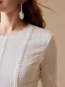 MOTF TEXTURED SLIM FIT TOP,SPRING/SUMMER